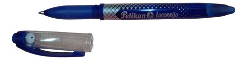 Roller Borrable Pelikan Locorrijo Lapicera Goma Friccion Color De La Tinta Azul Color Del Exterior Azul