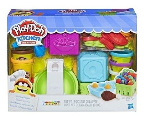 Play Doh Cocina Super Market Incluye 7 Play Doh En Oferta !!