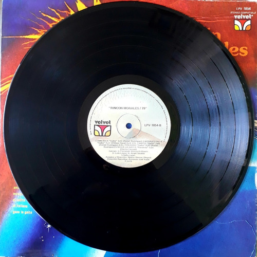 Disco Lp Rincón Morales 1979 - Venezuela Galopante (Usado)