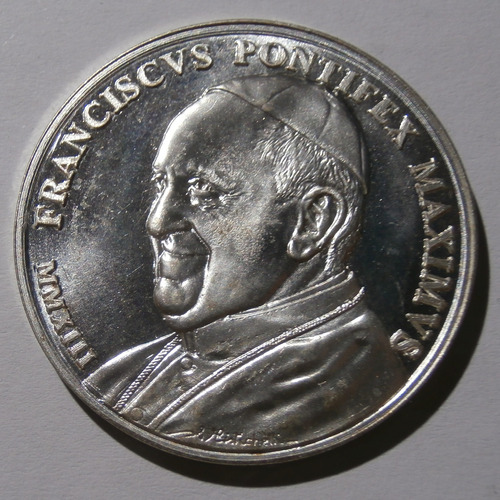 Medalla De Franciscvs Pontifex Maximvs 2013