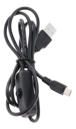 Power Usb Switch Cable Compatible Con Raspberry Pi 3 Usb