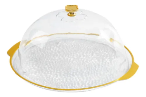 Plato Para Tartas Con Cúpula, Soporte Para Platos De L