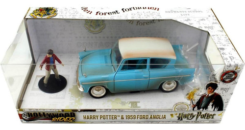 Jada Toys 1:24 Ford Anglia Harry Potter Die-cast Azul