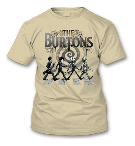 Playera Tim Burton Halloween Beetlejuice, Jack Y Más