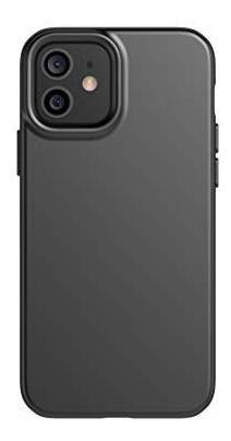 Carcasa Fina Para iPhone 12 Pro 5g Contra Caida Color Negro