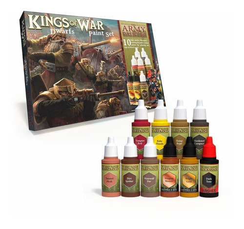 The Army Painter Kings Of War Dwarfs Juego 10 Pintura