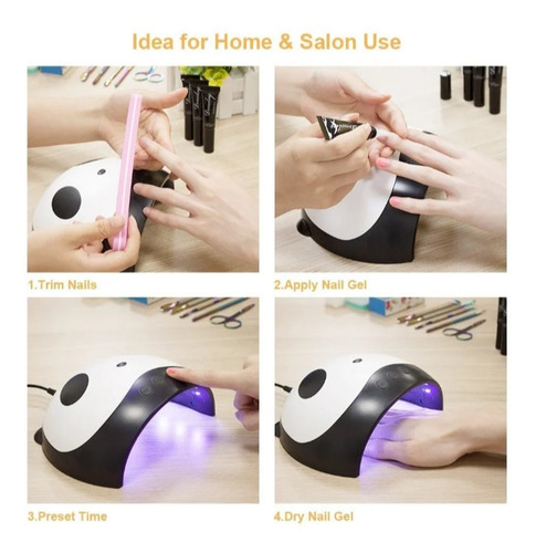 Imagen 3 de 4 de Lámpara Led Ub Tipo Panda 36w