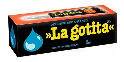 La Gotita Pegamento Adhesivo Instantaneo Poxipol 2 Ml