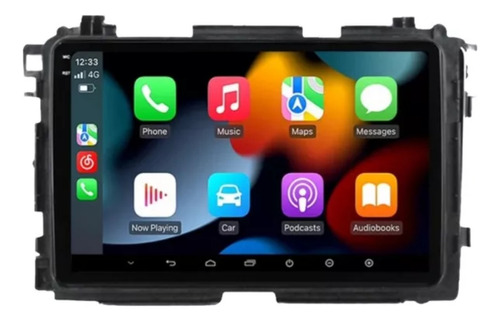 Radio 9 PuLG Android Auto Carplay Honda Hrv Hr-v 2014-2022