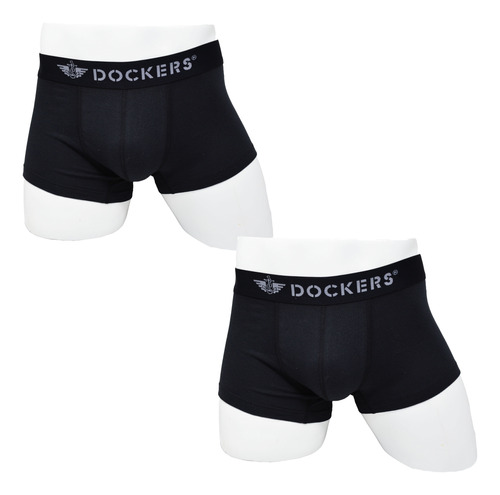 Dockers Boxer Brief Dmst2-0001 Neg/neg 2 Pack Caballero