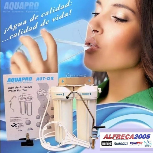 Filtro Para Agua De 2 Etapas Aquapro Au2 Casa Y Aquarios