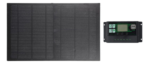 Cargador De Batería Ligero 30w Del Poder Del Panel Solar