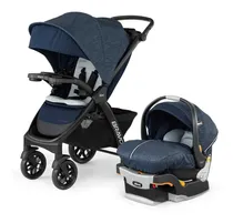 Comprar Carriola de paseo travel system Chicco Bravo LE Trío travel system harbor con chasis color negro