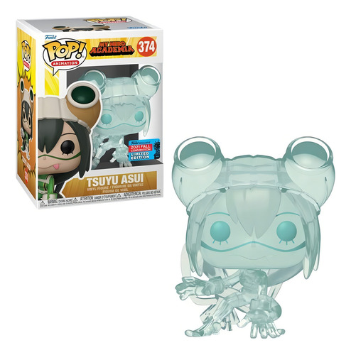Funko Pop Tsuyu Invisible 374 Exlusivo Boku No Hero Academia