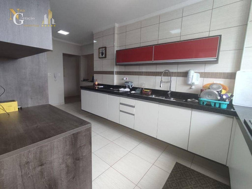 Imagem 8 de 27 de Apartamento Com 3 Dormitórios À Venda, 120 M² Por R$ 589.000,00 - Aviação - Praia Grande/sp - Ap5267