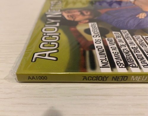 Cd Accioly Neto Meu Forró (2016) 1ª Edição Digipack Lacrado!