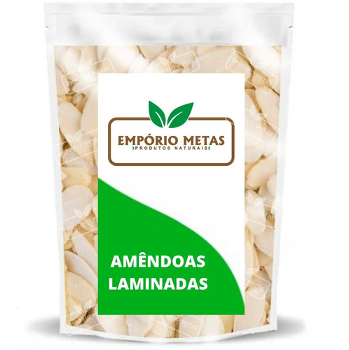 Amêndoas Laminadas 250g Importada  - Empório Metas