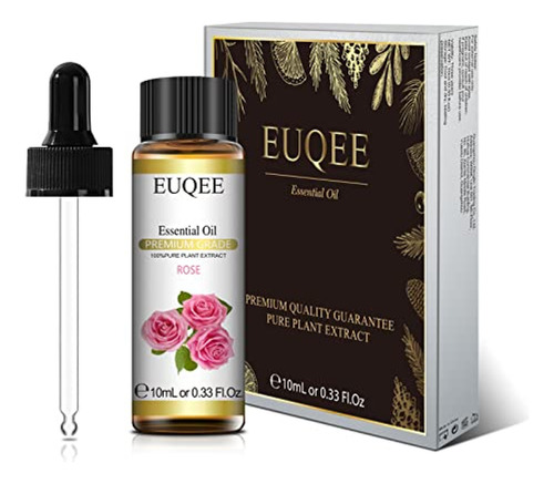 Aceite De Oregano  Aceite Esencial De Rosa Euqee, 0.3 Fl Oz,