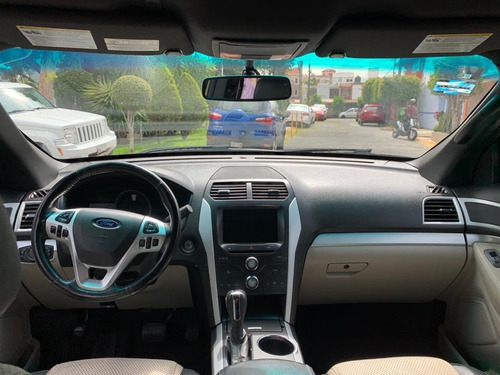 Imagen 12 de 14 de Ford Explorer Xlt 2013 Aut Clima Piel Cd Bolsas Rines