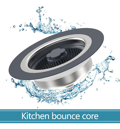 - Tapón De Acero Inoxidable J 6008 For Fregadero De Cocina