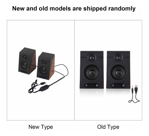 Par De Subwoofer Para Pc, Altavoces De Computadora De Graves