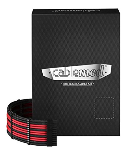 Cablemod Pro Modmesh Eseries G3g2p2t2 Kit De Cable Negrorojo