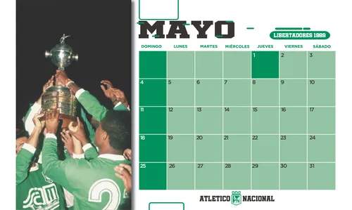 Calendarios Atl. Nal Y Dim