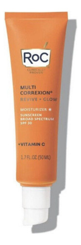 Roc Multi Correxion Spf 30 Revive + Hidratante Brillo Momento De Aplicación Día Tipo De Piel Normal