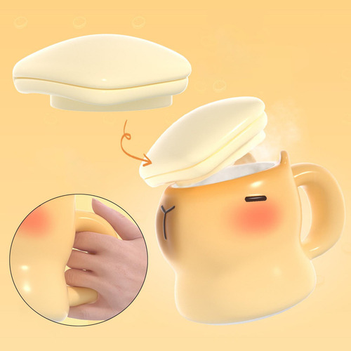 Taza De Té Con Forma De Capibara, Regalo De Navidad, Café, T