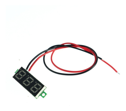 Voltímetro Digital 2.5v A 30v 0,28 PuLG 2 Cables