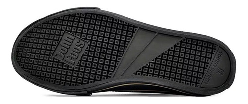 Imagen 3 de 5 de Zapatilla Media Caña John Foos Eco Cuero Negro 164 Flashback