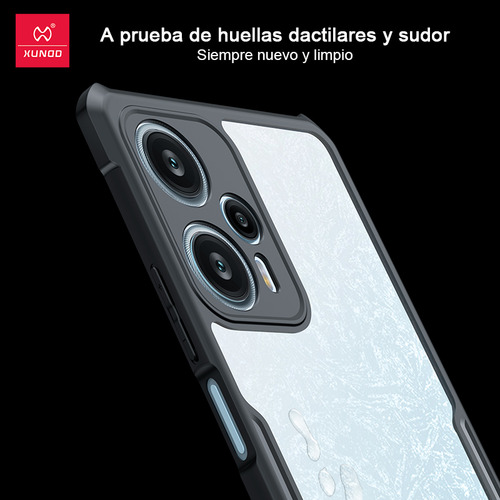 Funda Xundd Para Celular Poco Redmi Com Airbag Y Protege Cám Negro Poco F5/note 12 Turbo