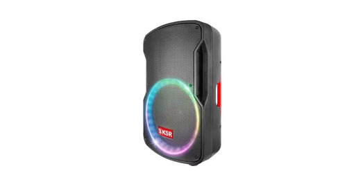 Bocina Kaiser MSA-7515MX con bluetooth negra