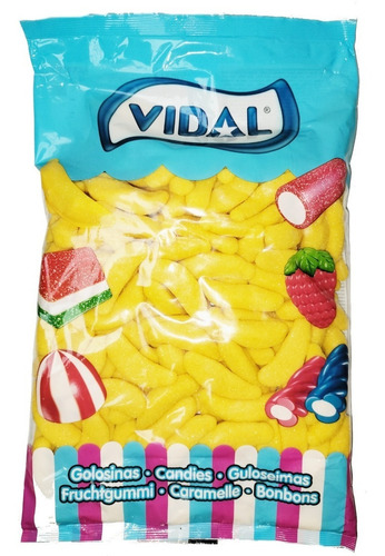 Goma Importada Bananas Vidal - Kg a $245