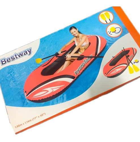 Bote Inflable Bestway 196x114cm C/ Remos -hoy La Golosineria