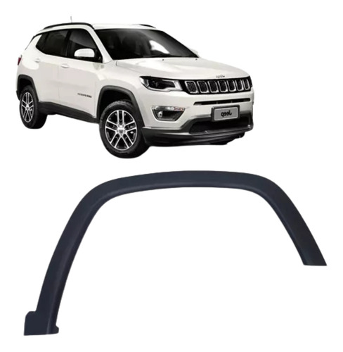 Moldura Vão De Roda Dianteiro Jeep Compass 2017/2021 Ld Orig