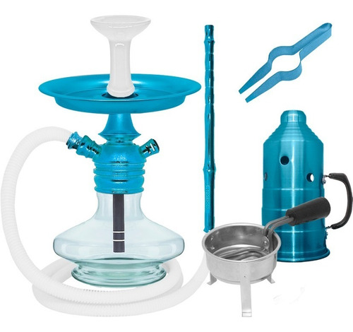 Narguile Black Hookah Mini Monster Completo Barato Fogareiro