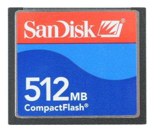 Cartão De Memória Compact Flash Sandisk 512mb Cf