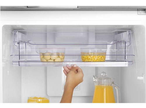 Geladeira Frost Free Electrolux 382l Inox Df42x