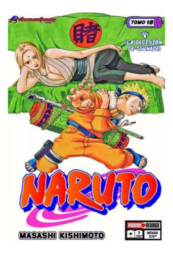 Naruto Tomo N.18 Panini Anime Español