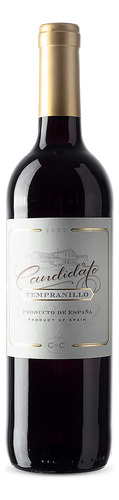 Vino Tinto España Candidato Tempranillo 3 M 750ml