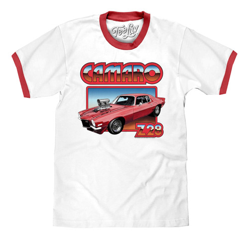 Tee Luv Playera Con Timbre Para Hombre Chevrolet Camaro Z28