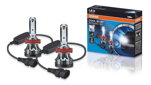 Imagen 1 de 8 de Lamparas Led Osram H8 H11 H16 Cool Blue Intense 2 Años Gtia