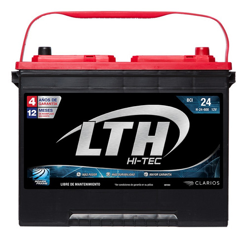Batería Lth Land Rover Defender 2011-2014 - H-24-600
