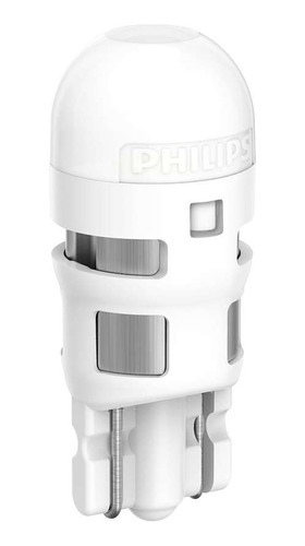 Lampara Posicion Led T10 W5w Philips 6000k X2 Piojito