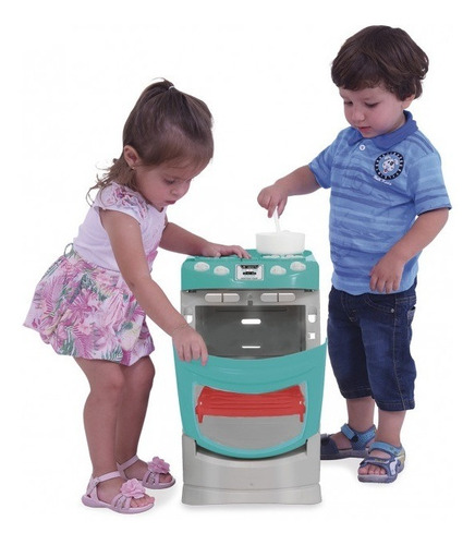 Fogão Infantil Gourmet Mini Chef Fun Xalingo 04465