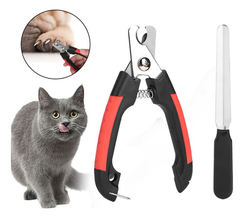 Cortador De Uñas Para Mascotas, Tamaño Grande, Punta Curva,