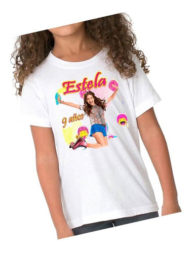 Camisetas personalizadas de Cumpleaños Soy Luna