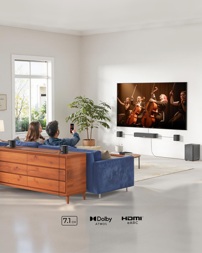 Ultimea 7.1ch Bar De Sonido Con Dolby Atmos, Sistema De Soni