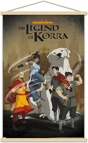 Avatar: The Legend Of Korra - Póster De Pared Grupal C...